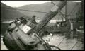Styrbjörn före bärgningen i juli 1940. Ur kapten Andrés album genom Rolf Ihre.