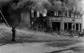 Kongens gate 36 brenner 2.6.1940